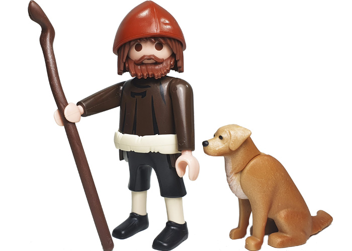 Artículo de Playmobil, Pastor con perro V3