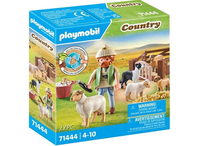 Artículo de Playmobil, Pastor con rebaño de ovejas