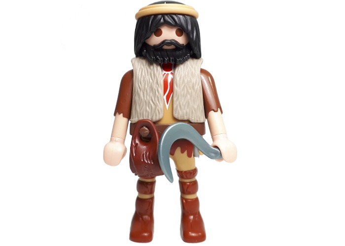 Artículo de Playmobil, Pastor marrón con hoz