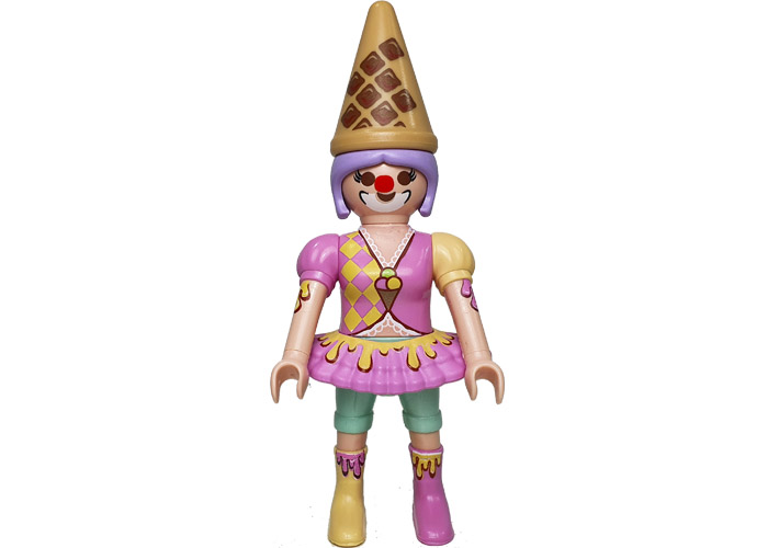 Artículo de Playmobil, Payasa Mrs Ice-Clown