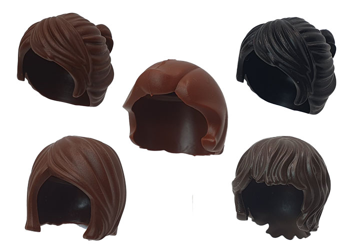 Artículo de Playmobil, Pelos Look moderno x5