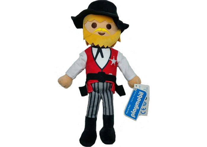 Artículo de Playmobil, peluche Oeste Sheriff 30cm