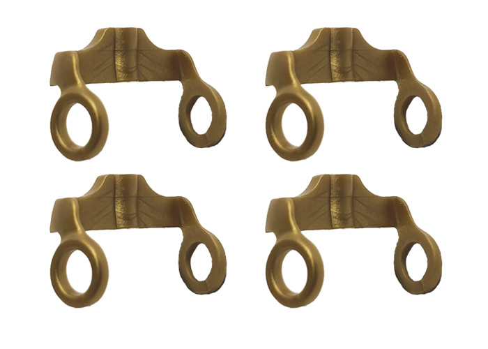 Artículo de Playmobil, Pendientes Argollas Doradas (x4)