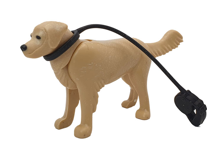 Artículo de Playmobil, Perro Labrador con tirador