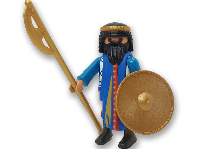 Artículo de Playmobil, Persa con lanza y escudo dorado
