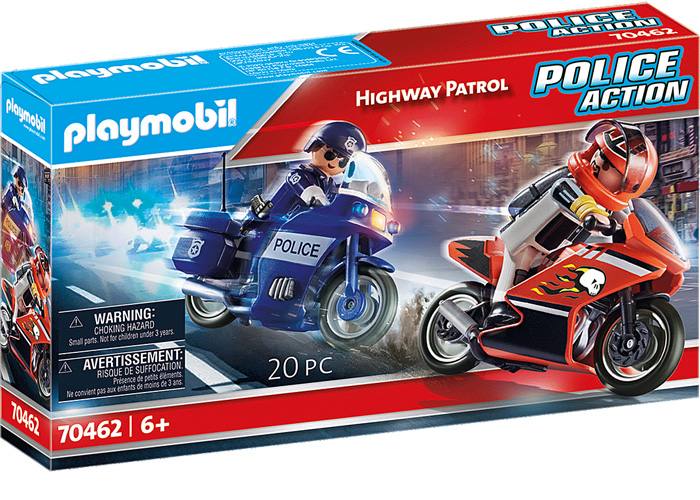 Artículo de Playmobil, Persecución en moto