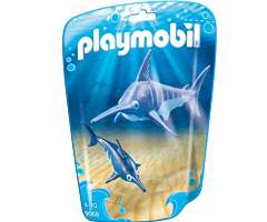 Artículo de Playmobil, Pez espada con cría