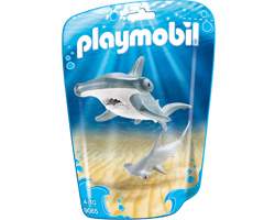 Artículo de Playmobil, pez martillo con cría