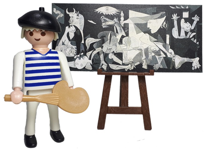 Artículo de Playmobil, Picasso y Guernica Custom