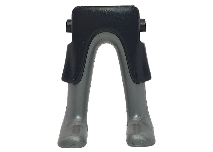 Artículo de Playmobil, Piernas Caballeros Negra Plateada