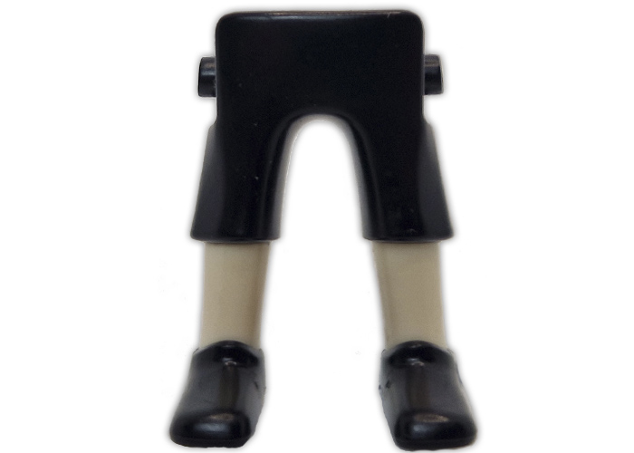 Artículo de Playmobil, Piernas negras medias blancas