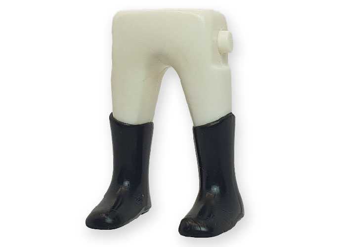 Artículo de Playmobil, Piernas Soldado Blanca botas negras