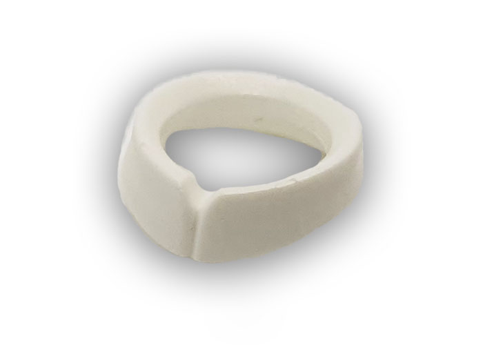 Artículo de Playmobil, Pieza Cuello alto blanco x1