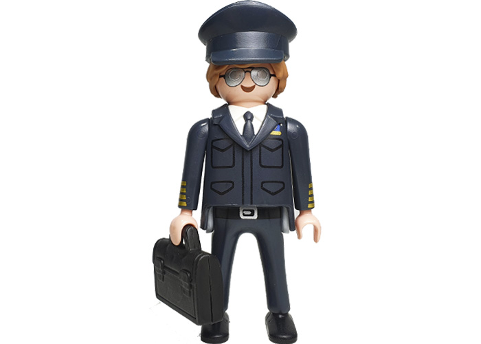Artículo de Playmobil, Piloto Avión S18