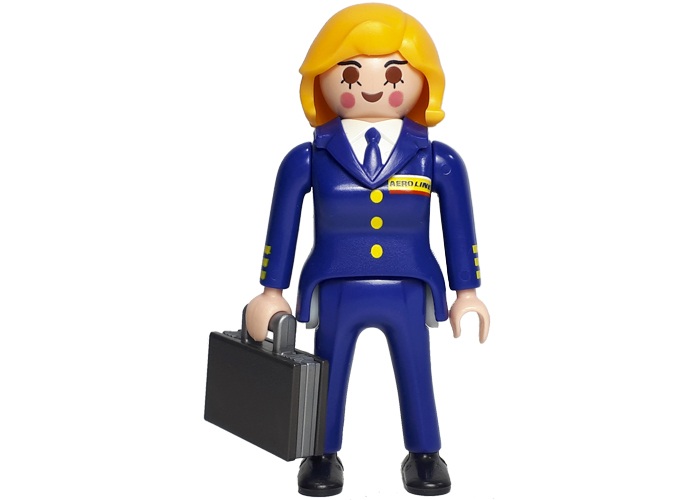 Artículo de Playmobil, Piloto Chica Avión