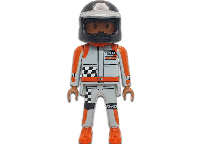 Artículo de Playmobil, Piloto kart con casco