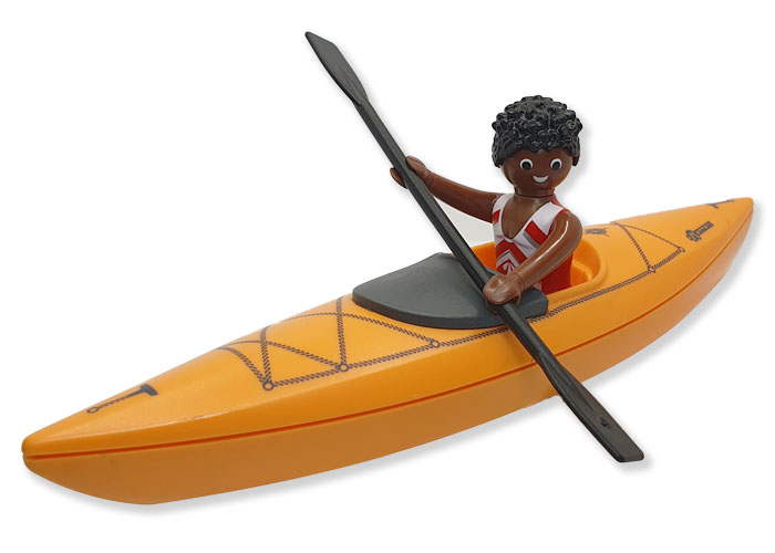 Artículo de Playmobil, Piragua con remero V2
