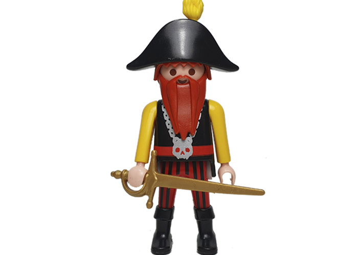 Artículo de Playmobil, Pirata Barba Roja