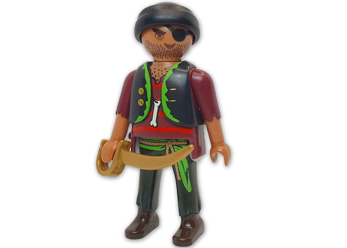 Artículo de Playmobil, Pirata Caníbal con espada