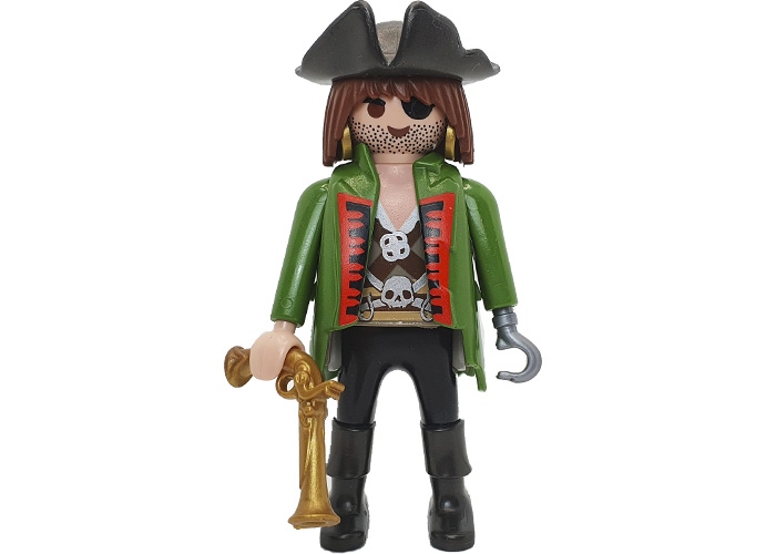 Artículo de Playmobil, Pirata Chaqueta Verde