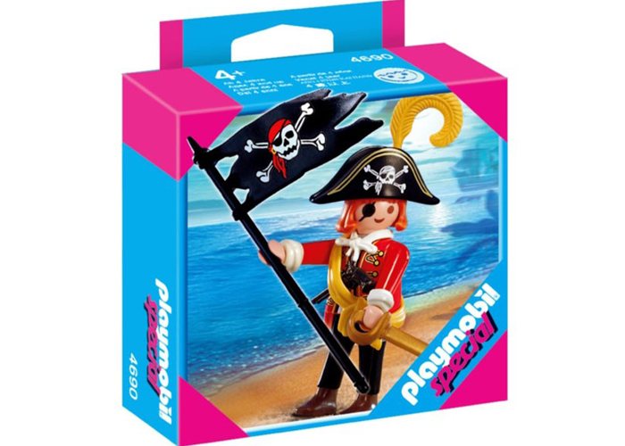 Artículo de Playmobil, Pirata con bandera