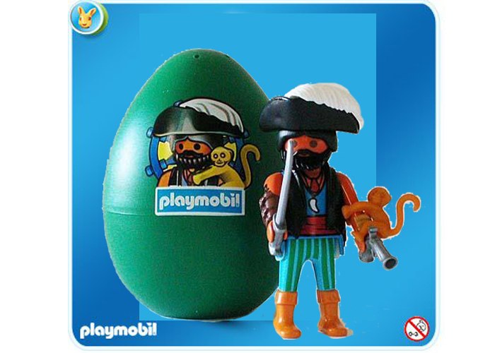 Artículo de Playmobil, Pirata con mono