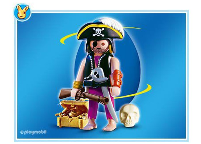 Artículo de Playmobil, Pirata con trabuco