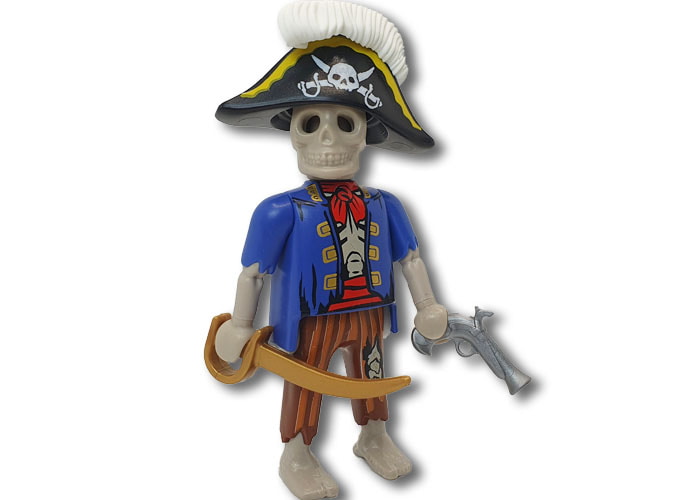 Artículo de Playmobil, Pirata Esqueleto Capitán