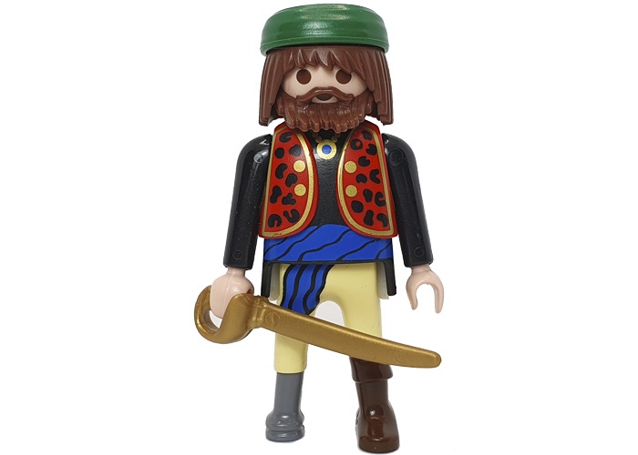 Artículo de Playmobil, Pirata Pañuelo verde