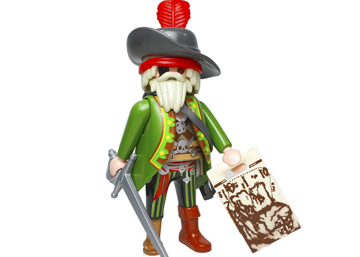 Artículo de Playmobil, Pirata Pata Palo