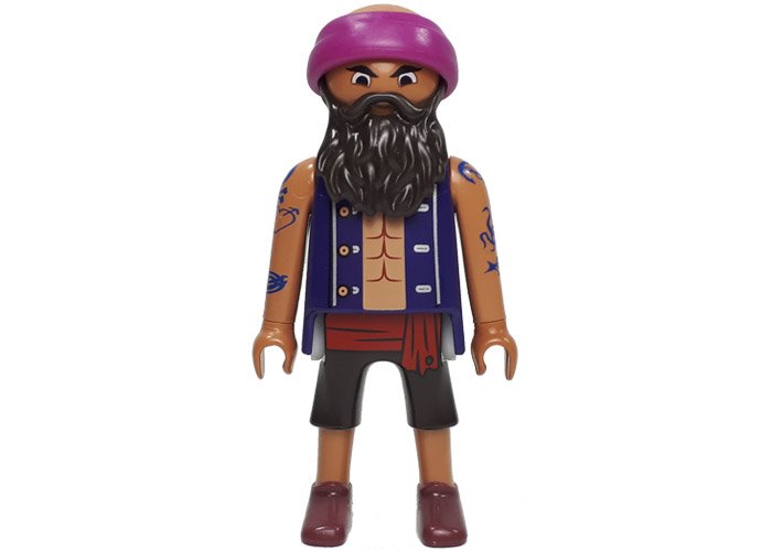 Artículo de Playmobil, Pirata Tatuado The Movie