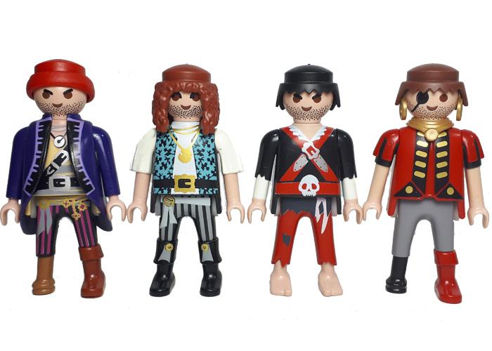 Artículo de Playmobil, Piratas Pack 4