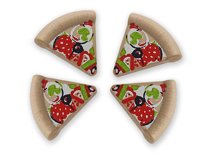 Artículo de Playmobil, Pizza Porciones x4