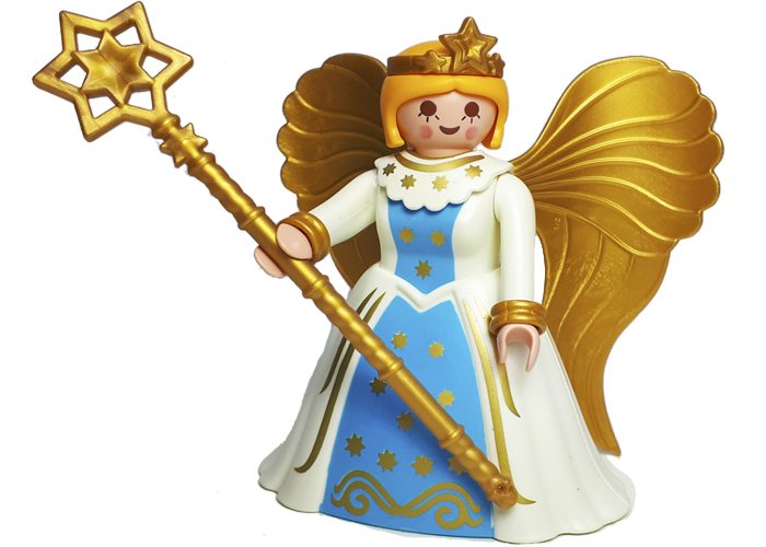 Artículo de Playmobil, Playmobl Angel de Navidad alas doradas