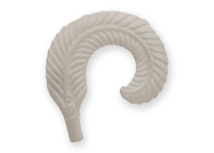 Artículo de Playmobil, Pluma Curvada Blanca