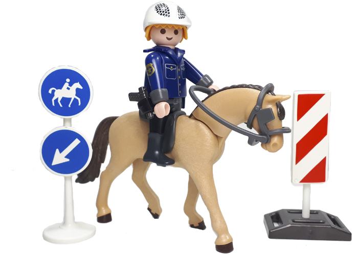 Artículo de Playmobil, Policía a Caballo