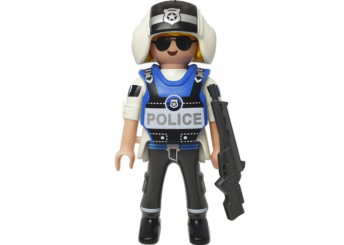 Artículo de Playmobil, Policía Asalto con fusil