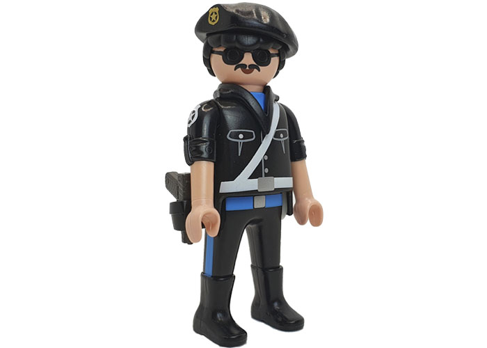 Artículo de Playmobil, Policía Boina y bigote