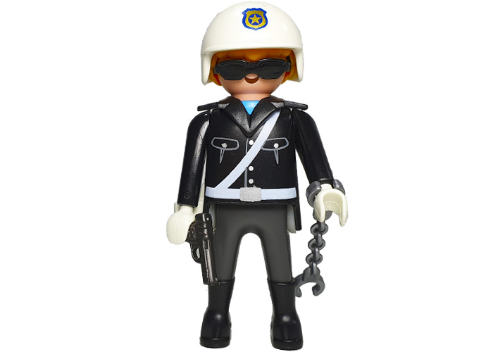 Artículo de Playmobil, Policía con esposas y gafas