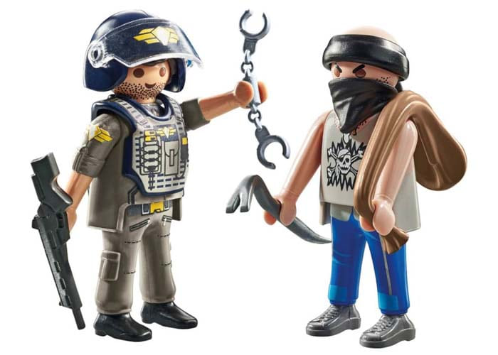 Artículo de Playmobil, Policía con ladrón