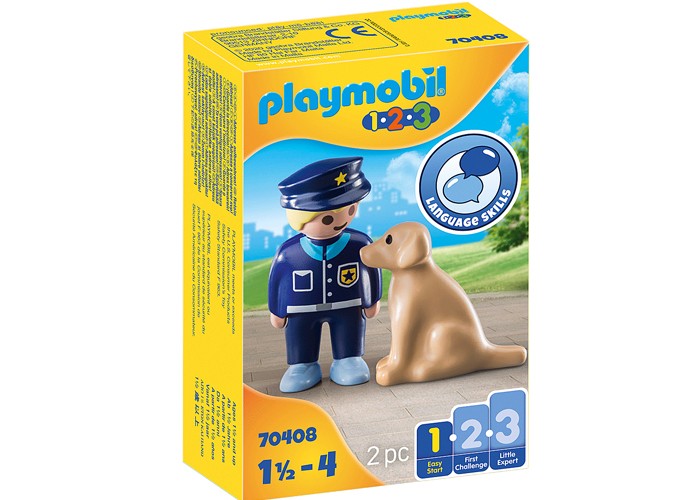 Artículo de Playmobil, Policía con Perro
