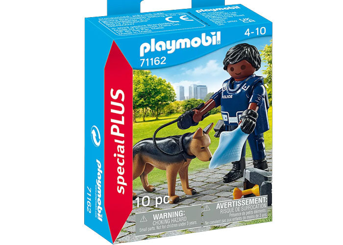 Artículo de Playmobil, Policía con Perro
