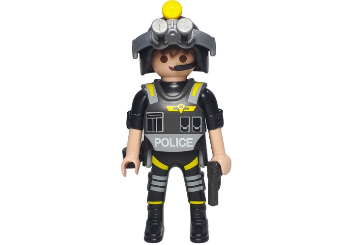Artículo de Playmobil, Policía Fuerza Asalto