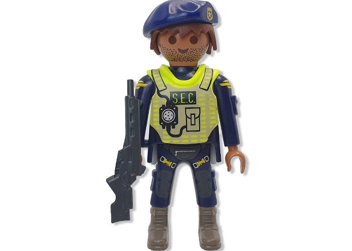 Artículo de Playmobil, Policía Fuerza de asalto con boina