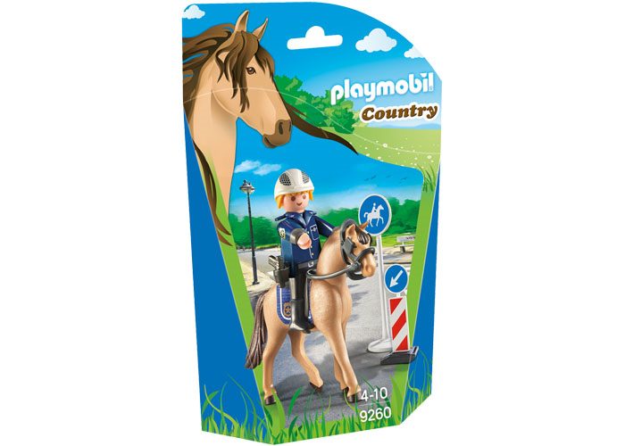 Artículo de Playmobil, Policía montado a caballo