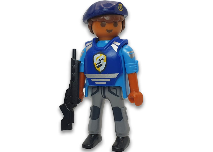Artículo de Playmobil, Policía Portuaria con fusil