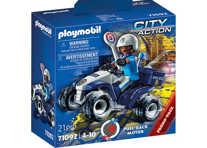 Artículo de Playmobil, Policía - Speed Quad