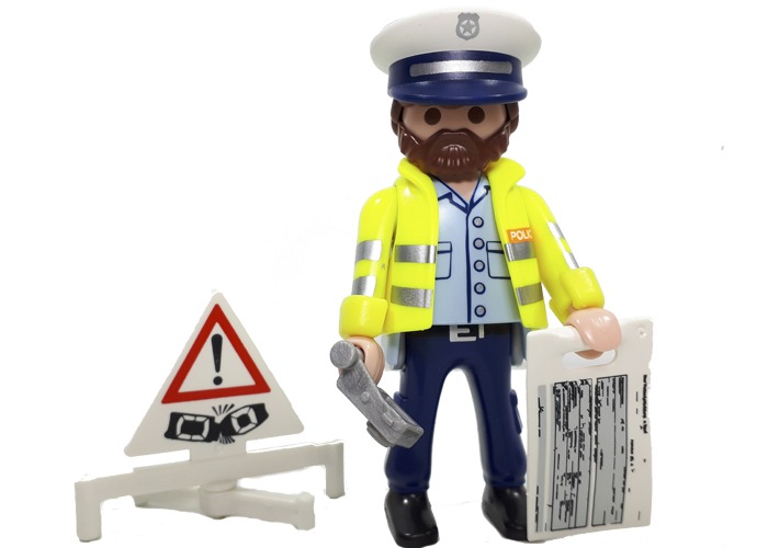 Artículo de Playmobil, Policia trafico Figura