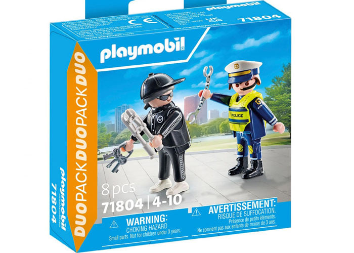 Artículo de Playmobil, Policía y Ladrón Duo