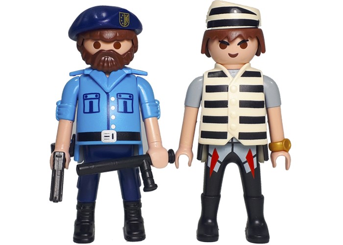 Artículo de Playmobil, Policía y Presidiario